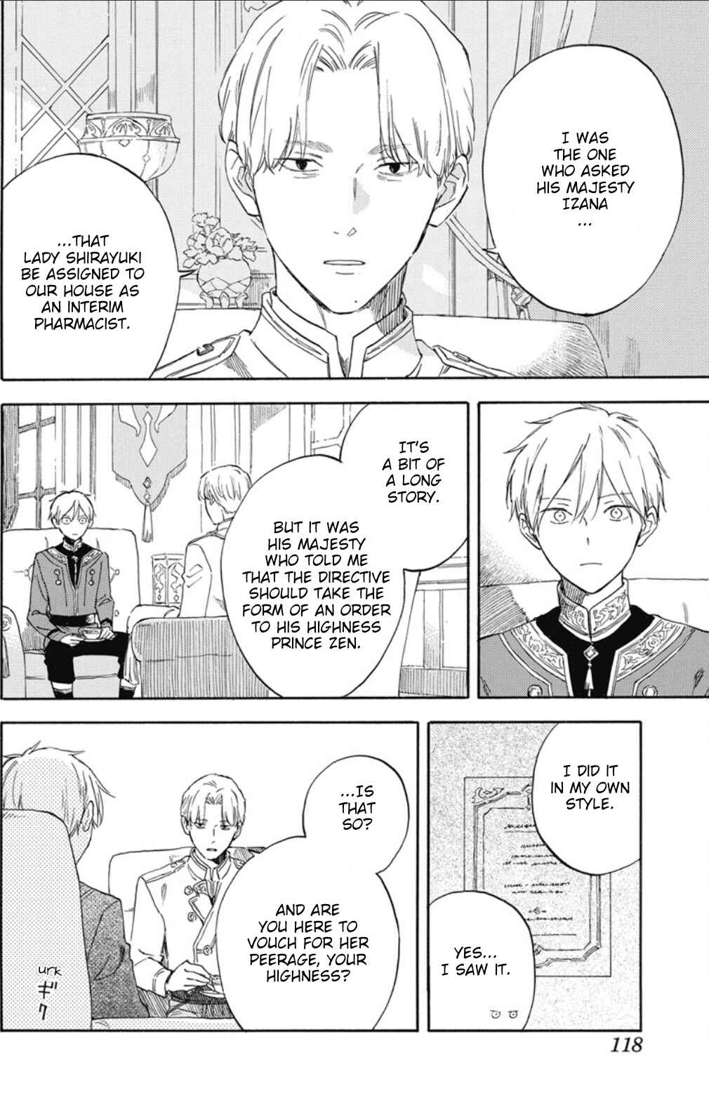Page 12 Chapter 134 Akagami no Shirayukihime