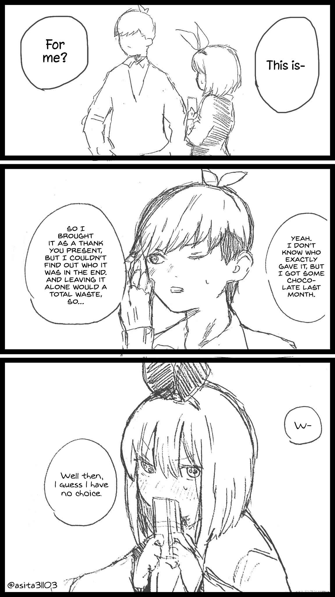 Page 1 Chapter 2 5Toubun no Hanayome - Valentines Day (Doujinshi)