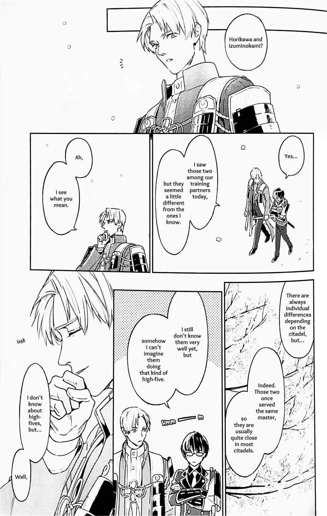 Page 8 Chapter Unknown_c216 Touken Ranbu - Omohinarahinu (Doujinshi)