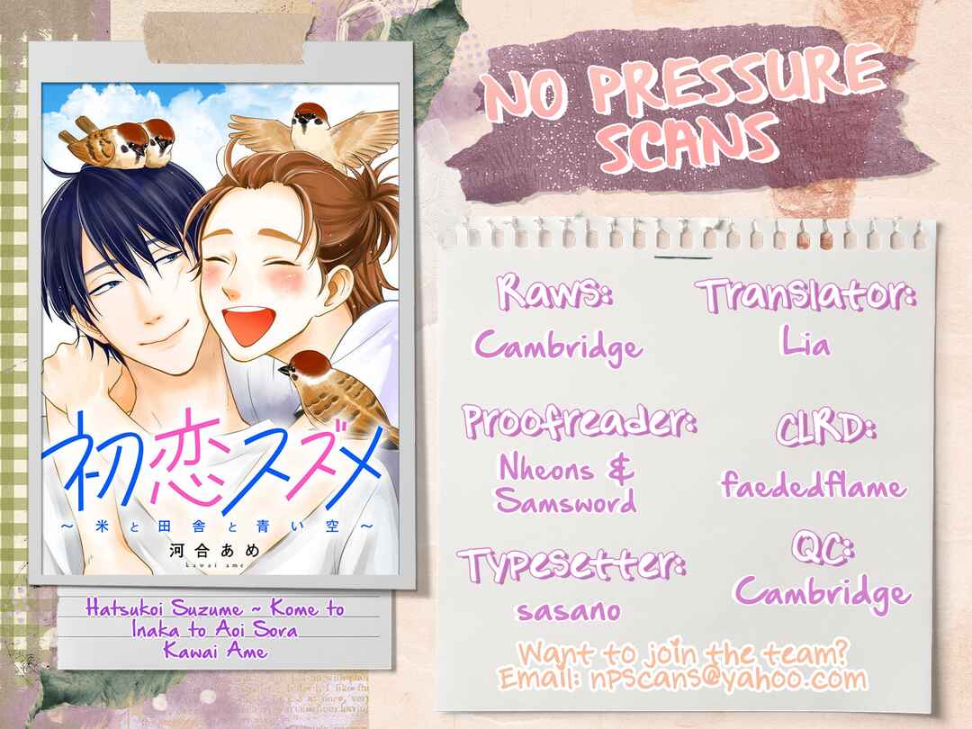 Page 42 Chapter Unknown_409f Hatsukoi Suzume ~Kome to Inaka to Aoi Sora~