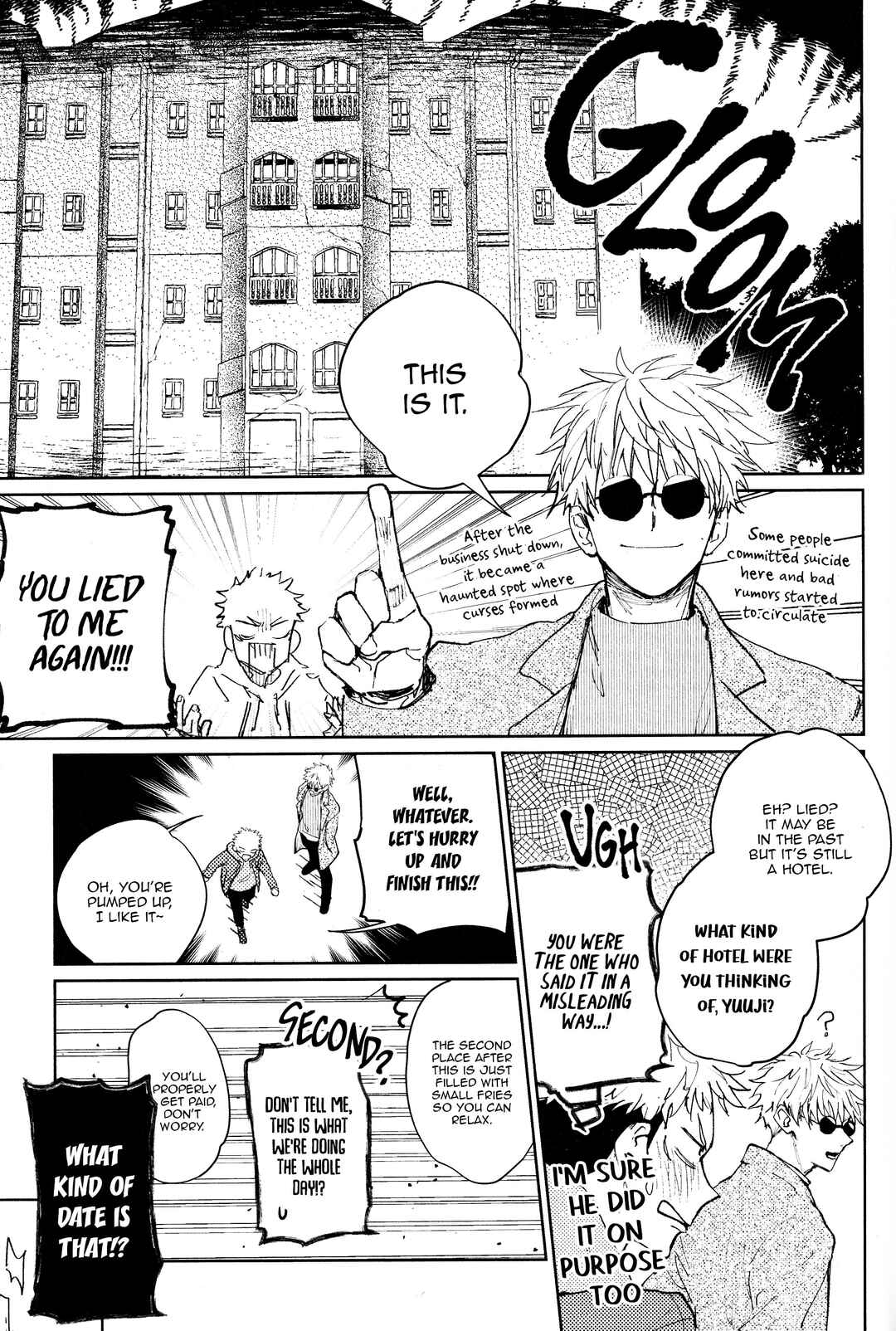 Page 12 Chapter Unknown_1152 Jujutsu Kaisen - HAPPY EVER AFTER (Doujinshi)