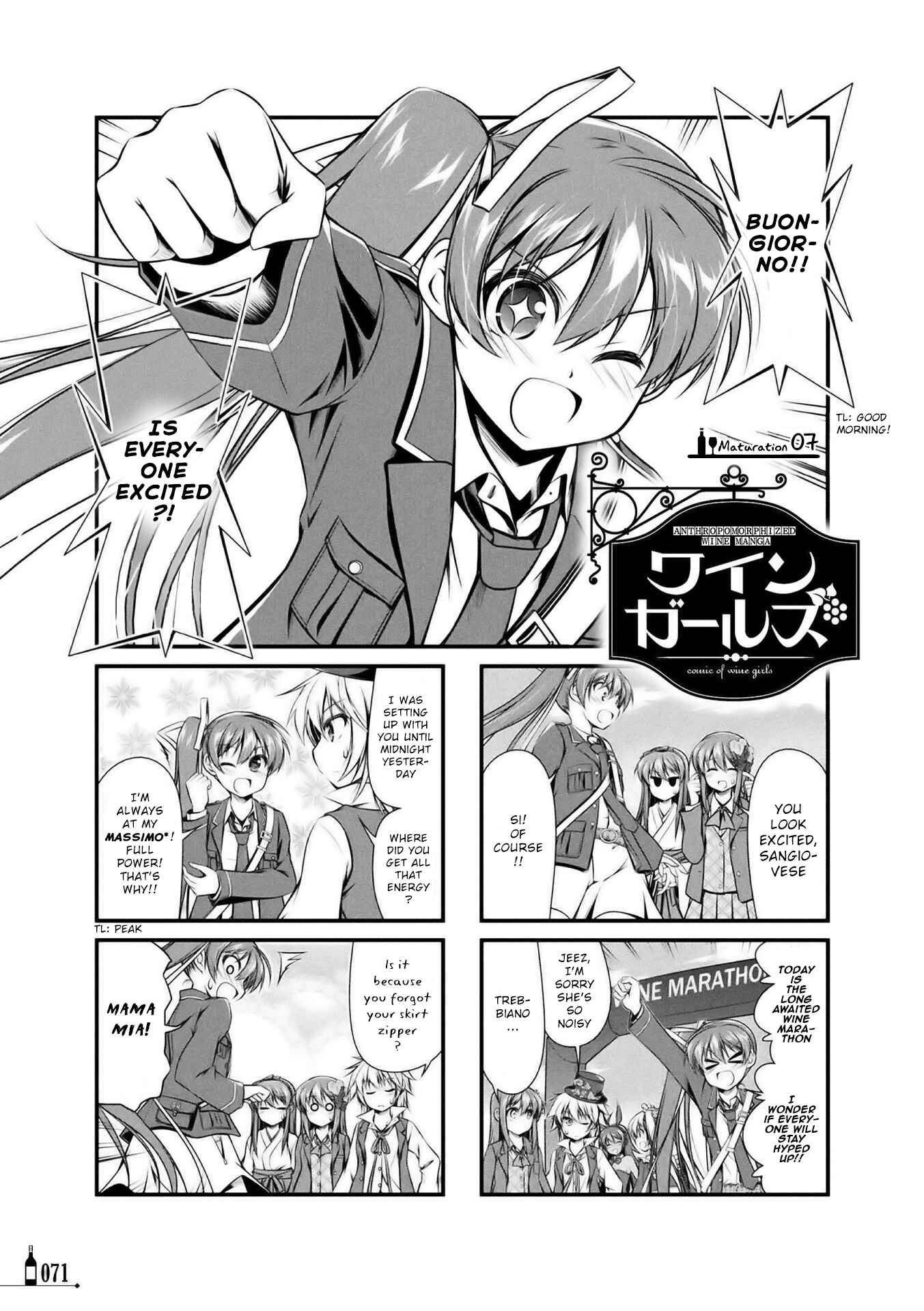 Page 1 Chapter 7 Wine Girls