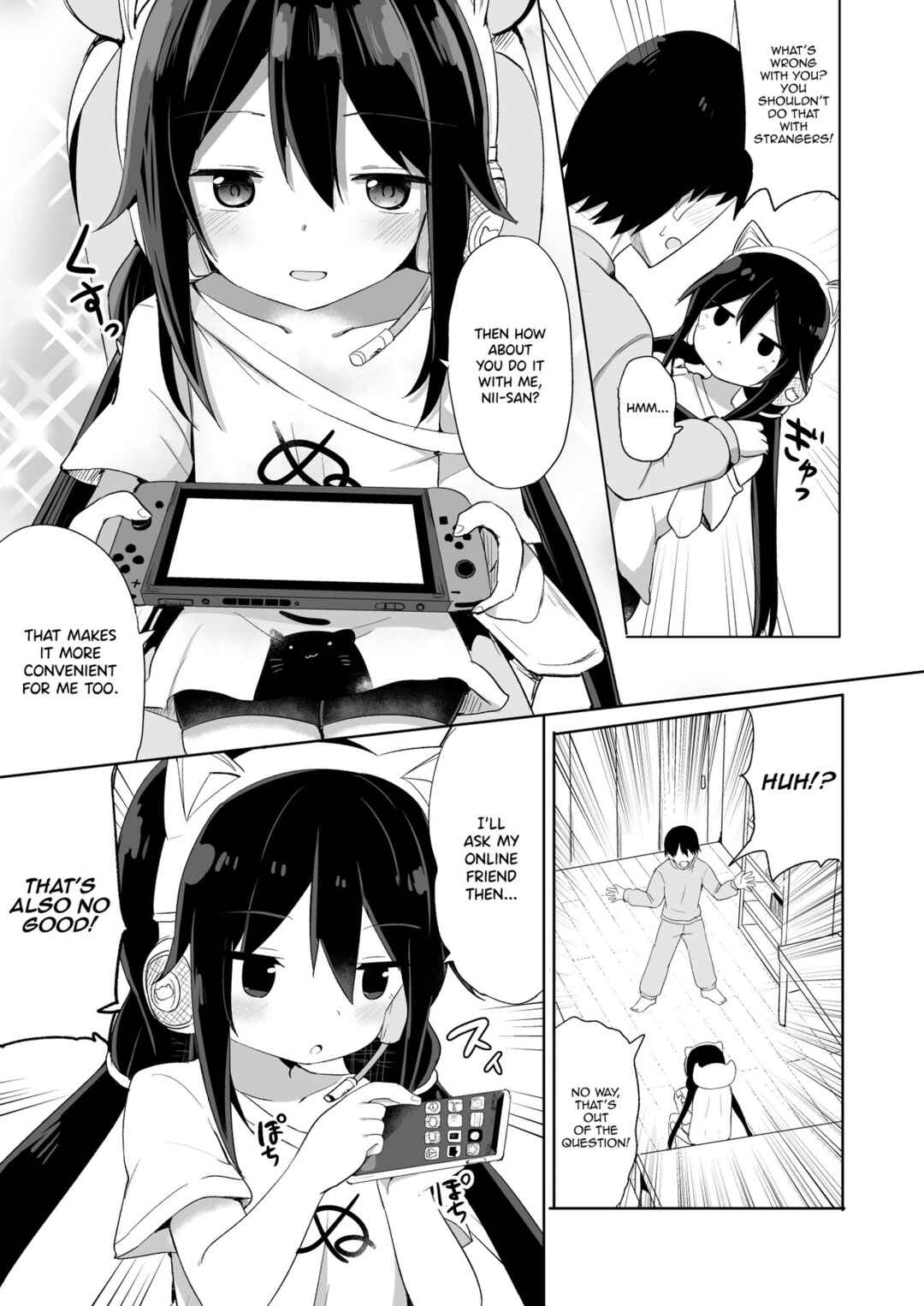 Page 5 Chapter Unknown_d585 Downer-kei Gamer Otouto ga Nii-san Sukisuki Imouto Succubus ni Naru made