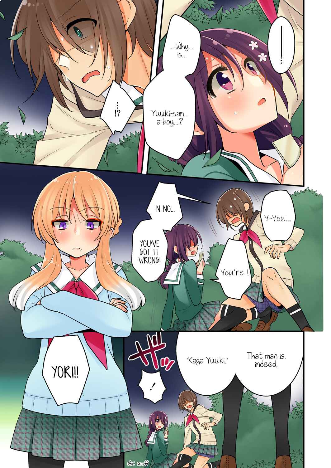 Page 4 Chapter 6 Ore ga... Yuri!?