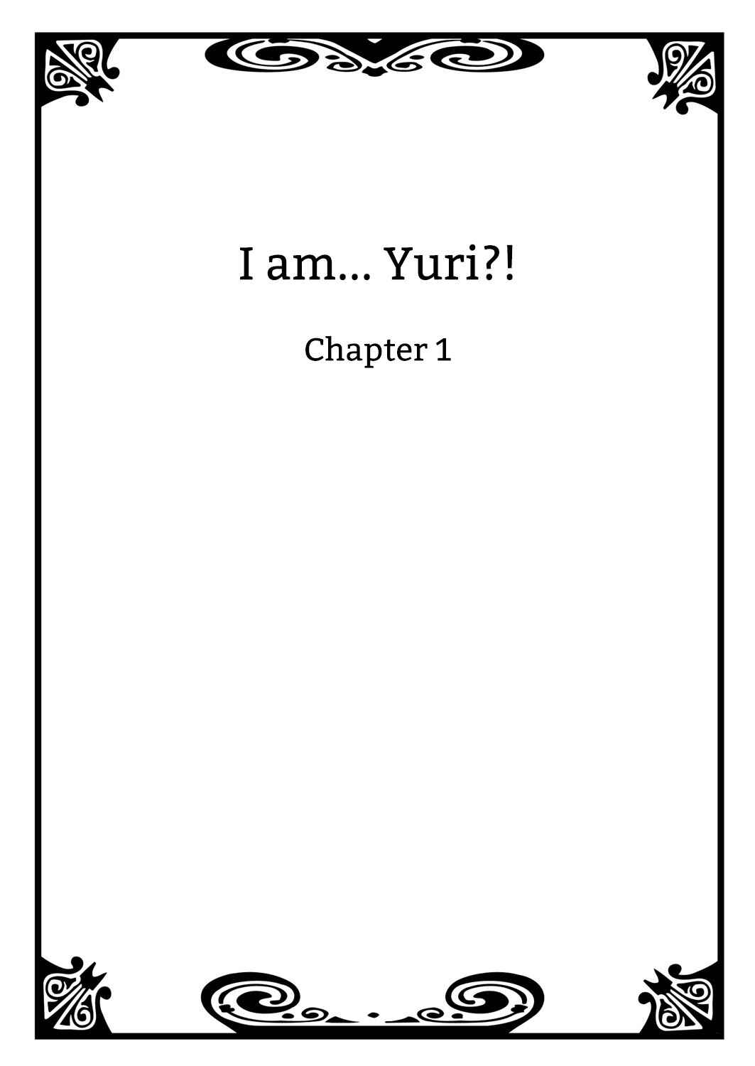 Page 2 Chapter 1 Ore ga... Yuri!?