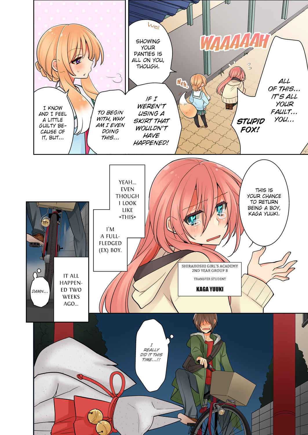 Page 8 Chapter 1 Ore ga... Yuri!?