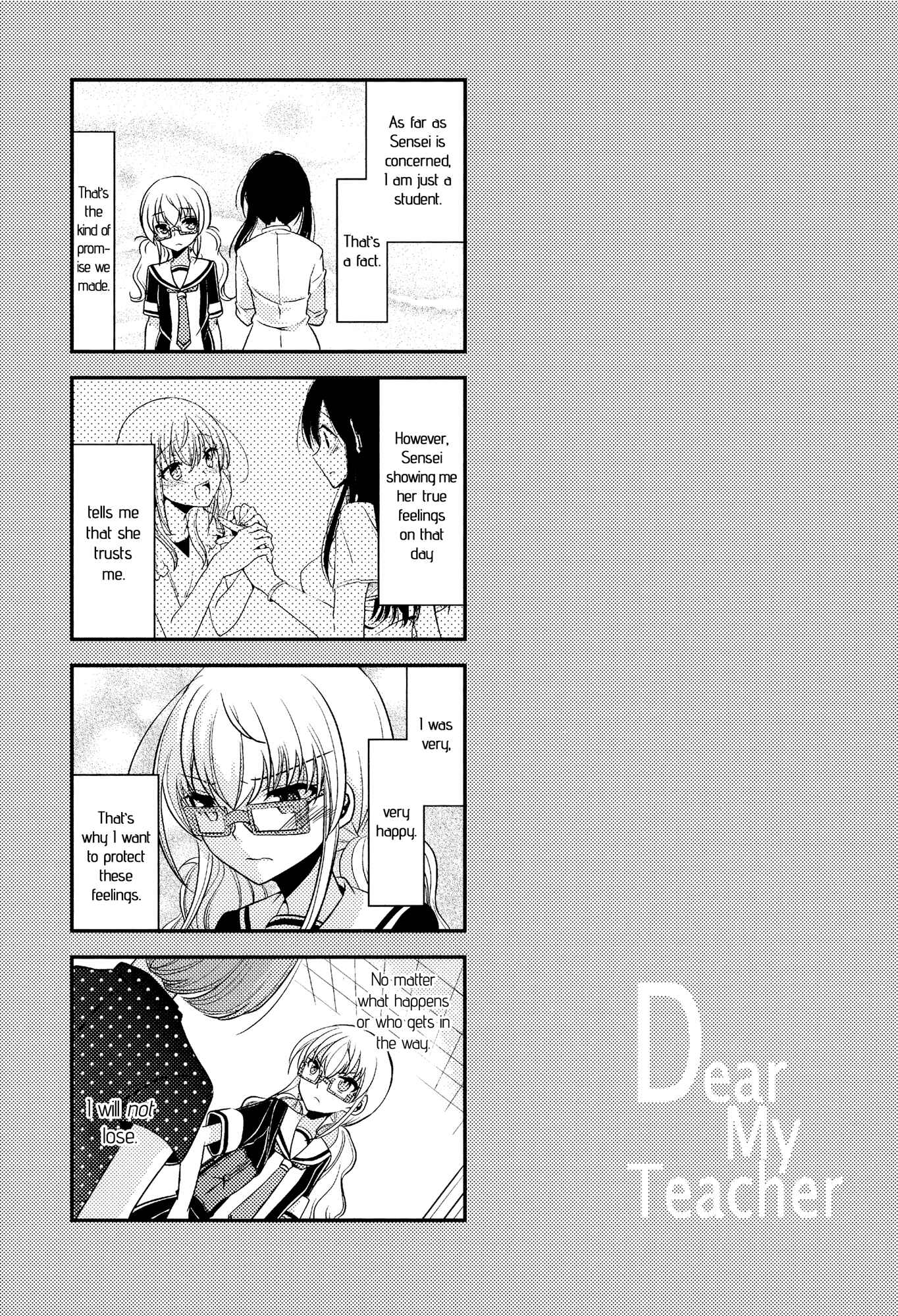Page 12 Chapter 4.6 Dear My Teacher