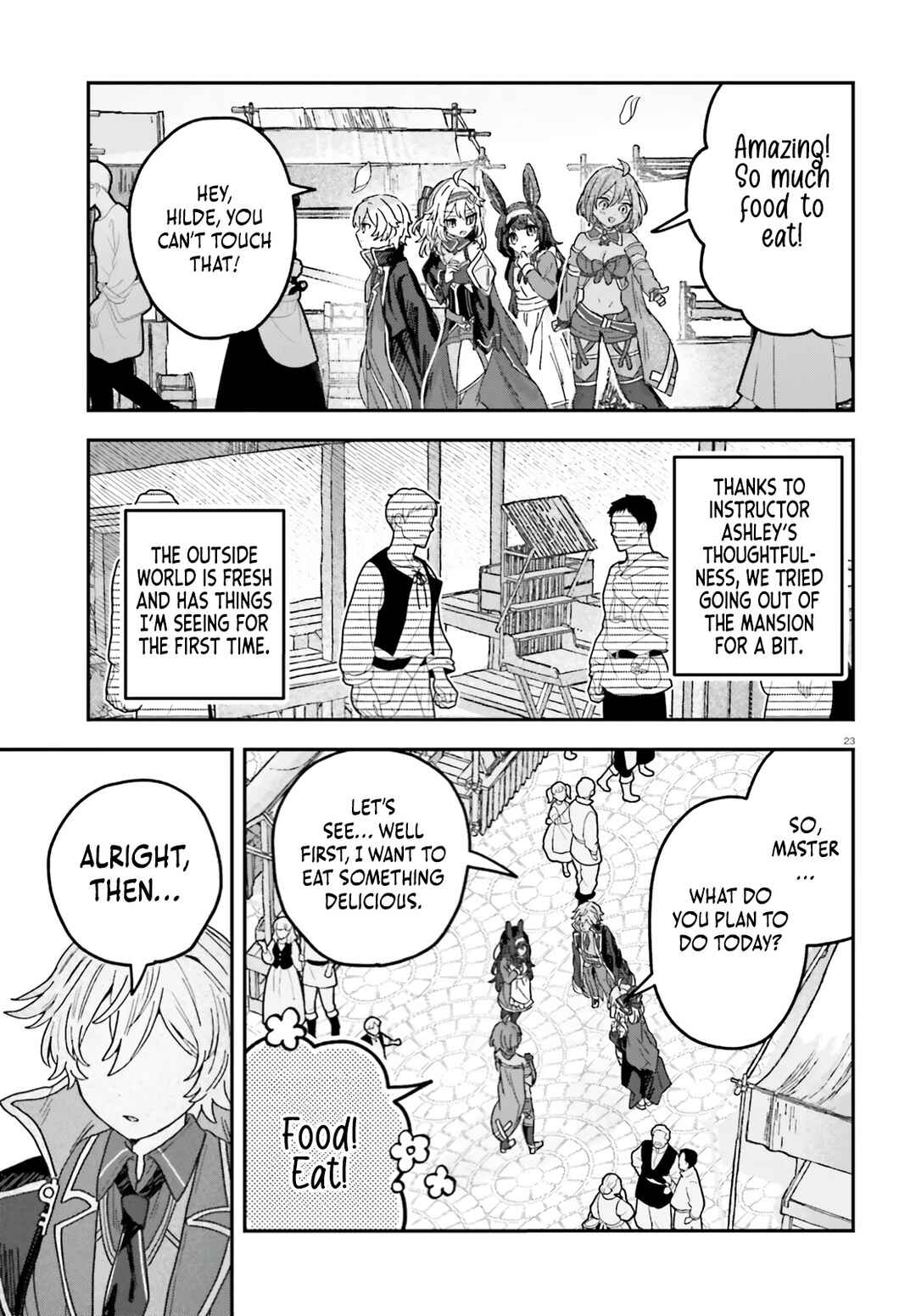 Page 24 Chapter 5 Mujihina Akuyaku Kizoku ni Tensei shita boku wa Shouaku Mahou wo kushi shite Mahou Sekai no Chouten ni tatsu ~Heroine nante inai to Akiramete itara Mukou kara katte ni Yottekimashita~