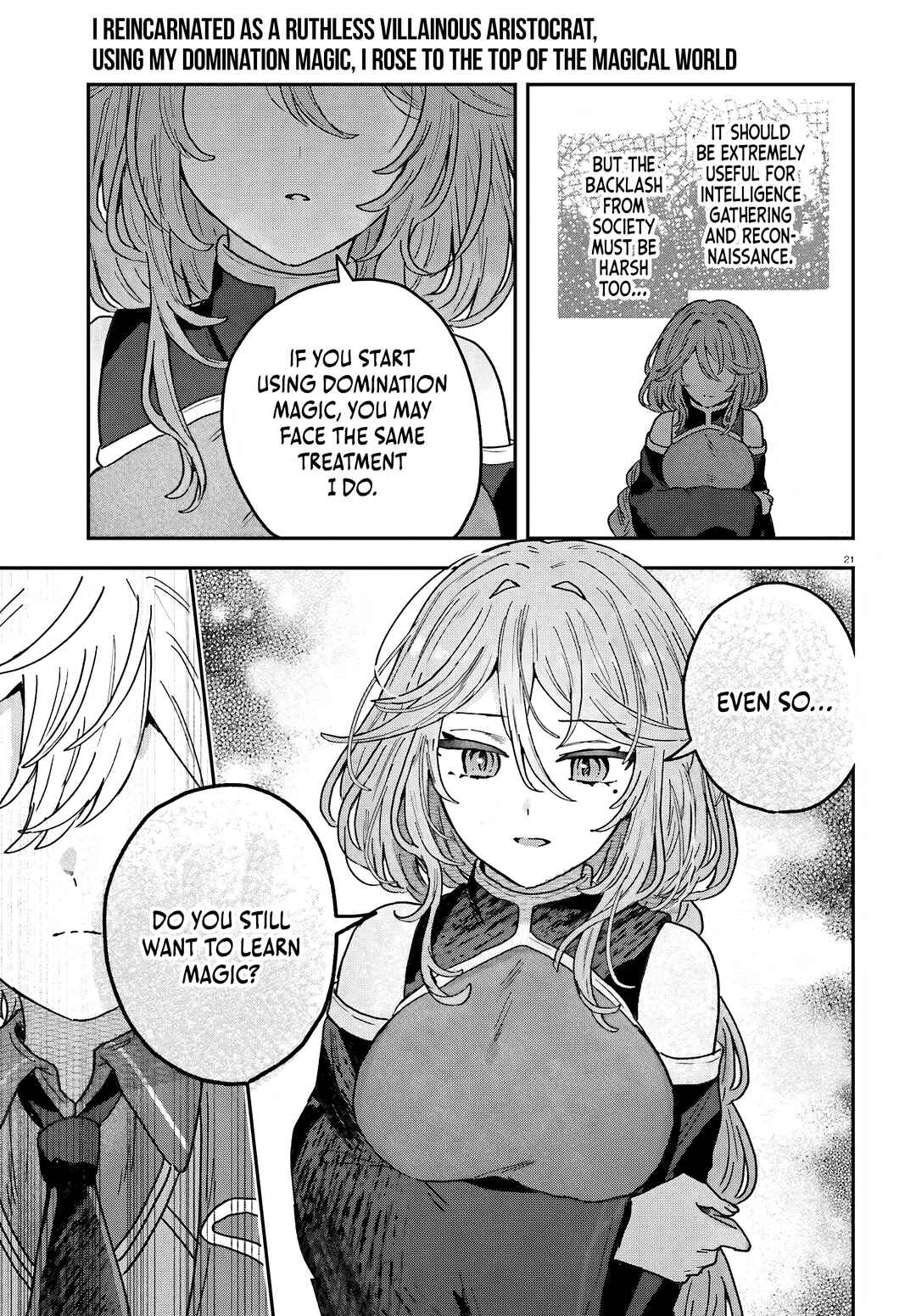 Page 22 Chapter 3 Mujihina Akuyaku Kizoku ni Tensei shita boku wa Shouaku Mahou wo kushi shite Mahou Sekai no Chouten ni tatsu ~Heroine nante inai to Akiramete itara Mukou kara katte ni Yottekimashita~