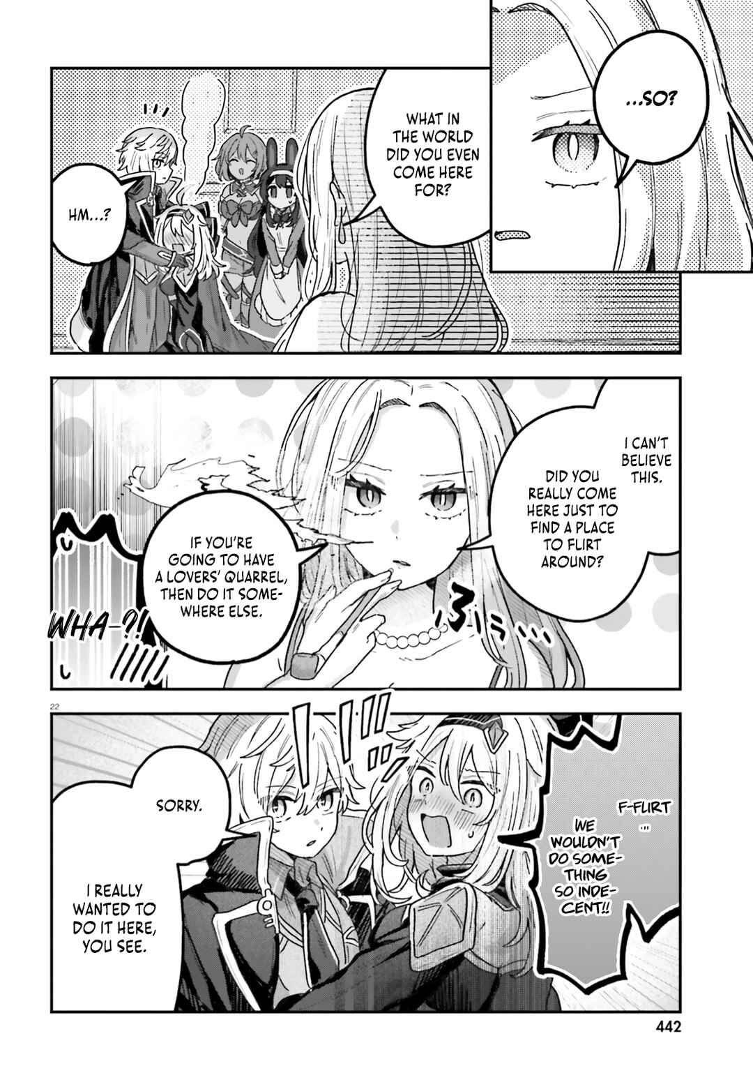 Page 23 Chapter 7 Mujihina Akuyaku Kizoku ni Tensei shita boku wa Shouaku Mahou wo kushi shite Mahou Sekai no Chouten ni tatsu ~Heroine nante inai to Akiramete itara Mukou kara katte ni Yottekimashita~