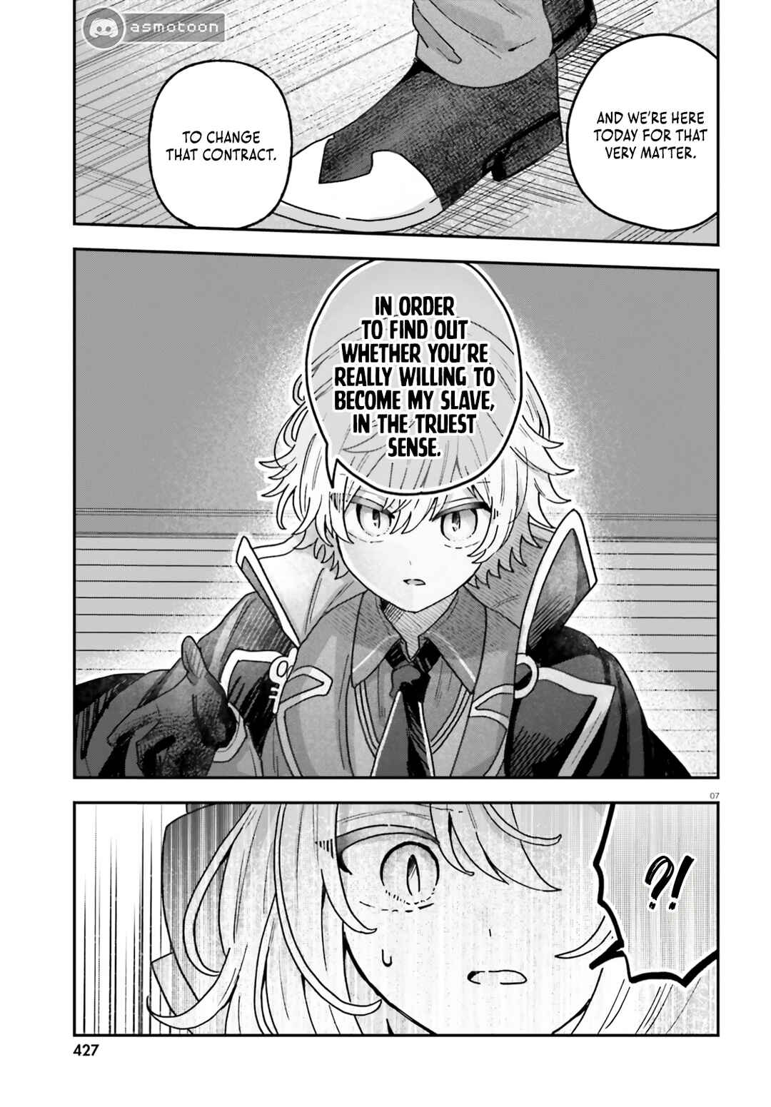 Page 8 Chapter 7 Mujihina Akuyaku Kizoku ni Tensei shita boku wa Shouaku Mahou wo kushi shite Mahou Sekai no Chouten ni tatsu ~Heroine nante inai to Akiramete itara Mukou kara katte ni Yottekimashita~