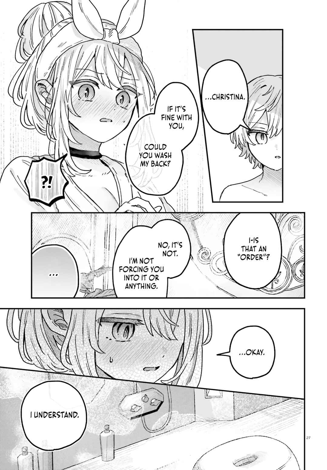 Page 28 Chapter 4 Mujihina Akuyaku Kizoku ni Tensei shita boku wa Shouaku Mahou wo kushi shite Mahou Sekai no Chouten ni tatsu ~Heroine nante inai to Akiramete itara Mukou kara katte ni Yottekimashita~