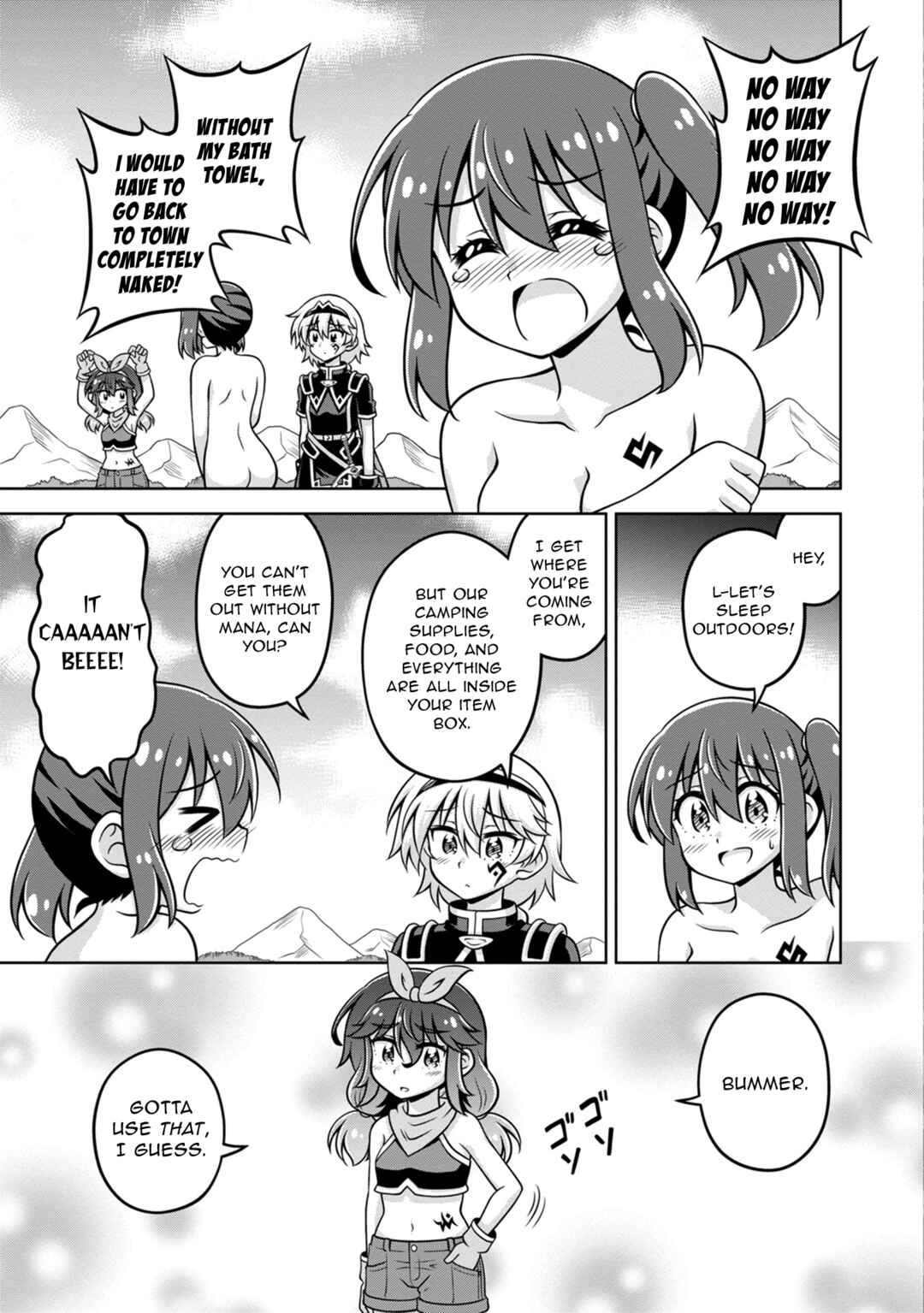 Page 1 Chapter 12 Isekai de Zenra Yuusha to Yobanaide