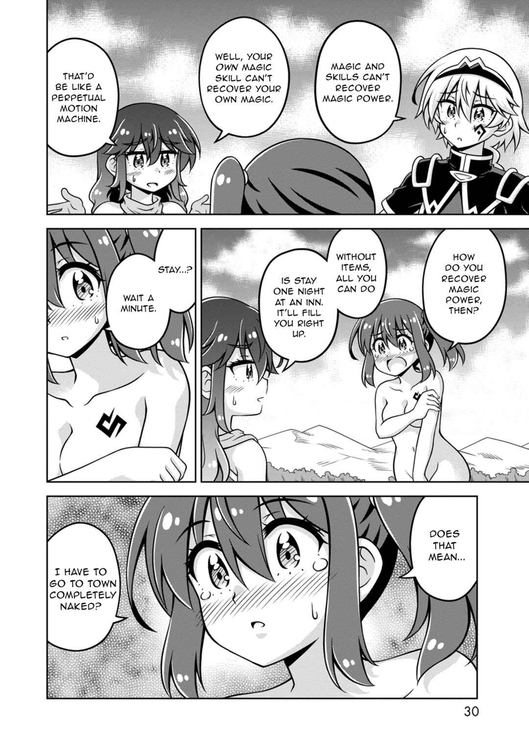 Page 30 Chapter 11 Isekai de Zenra Yuusha to Yobanaide