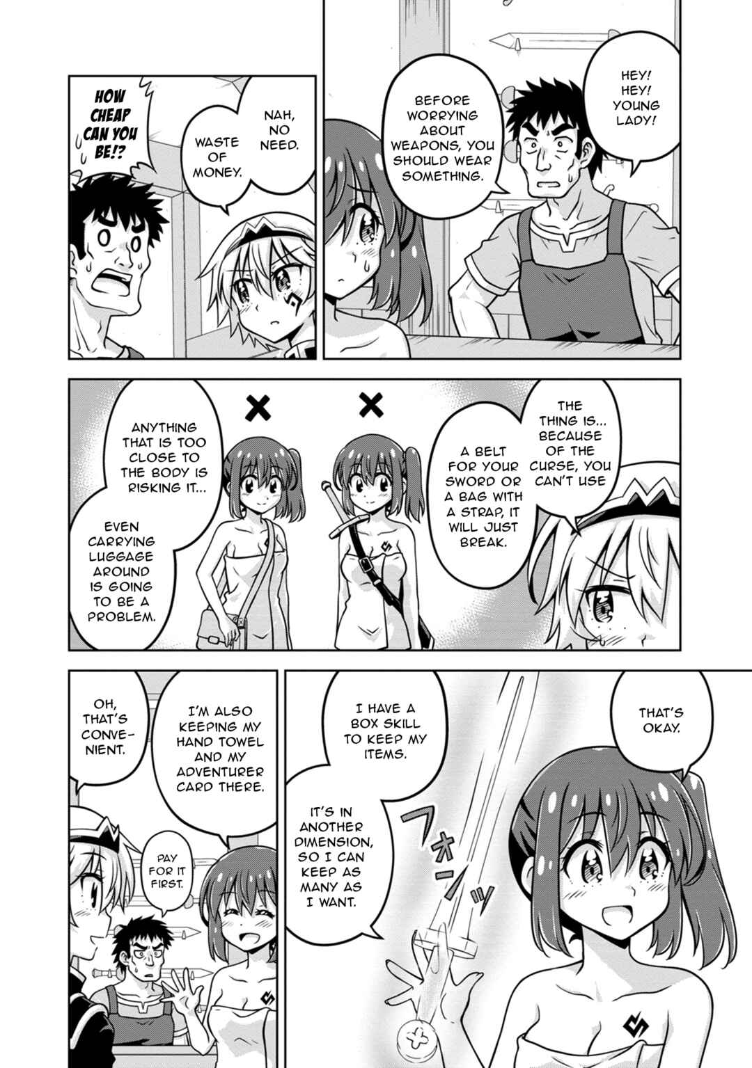 Page 4 Chapter 6 Isekai de Zenra Yuusha to Yobanaide