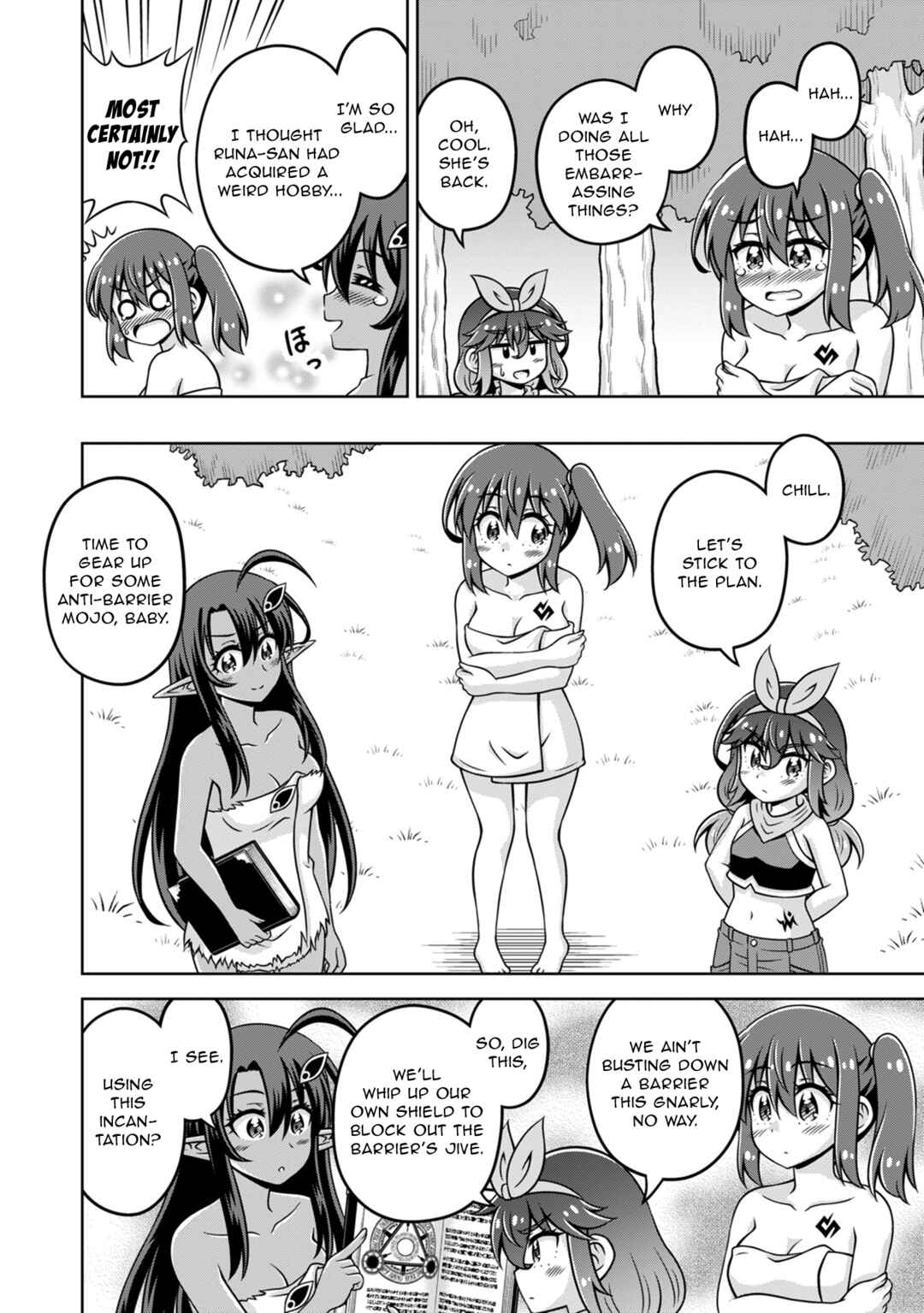 Page 12 Chapter 18 Isekai de Zenra Yuusha to Yobanaide