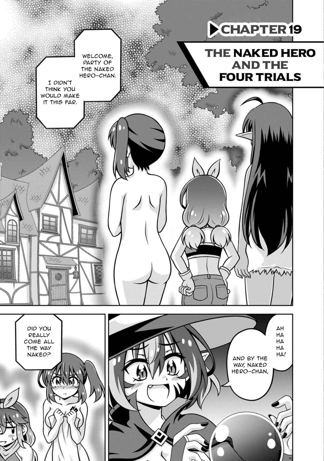 Page 1 Chapter 19 Isekai de Zenra Yuusha to Yobanaide