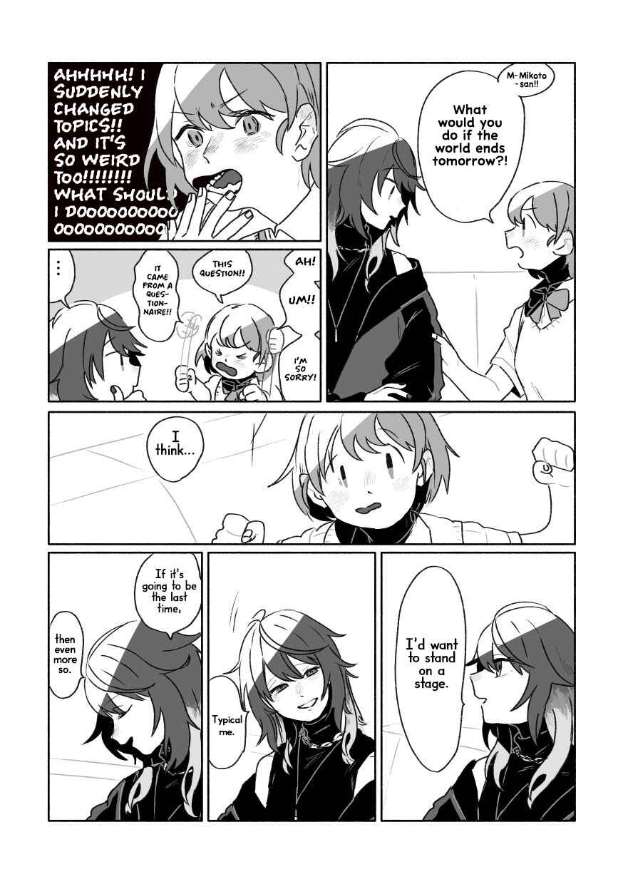 Page 9 Chapter Unknown_0fec THE iDOLM@STER: Shiny Colors - What would you do if the world ends tomorrow?