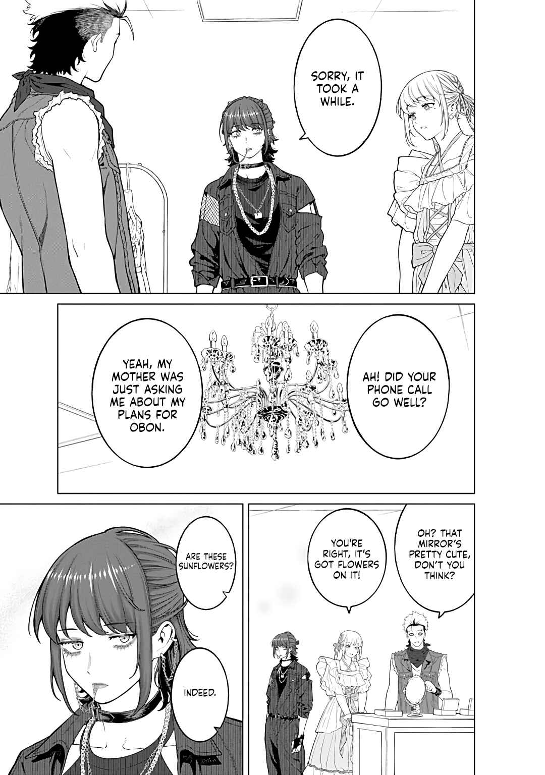 Page 12 Chapter 21 Kaisha to Shiseikatsu: On to Off