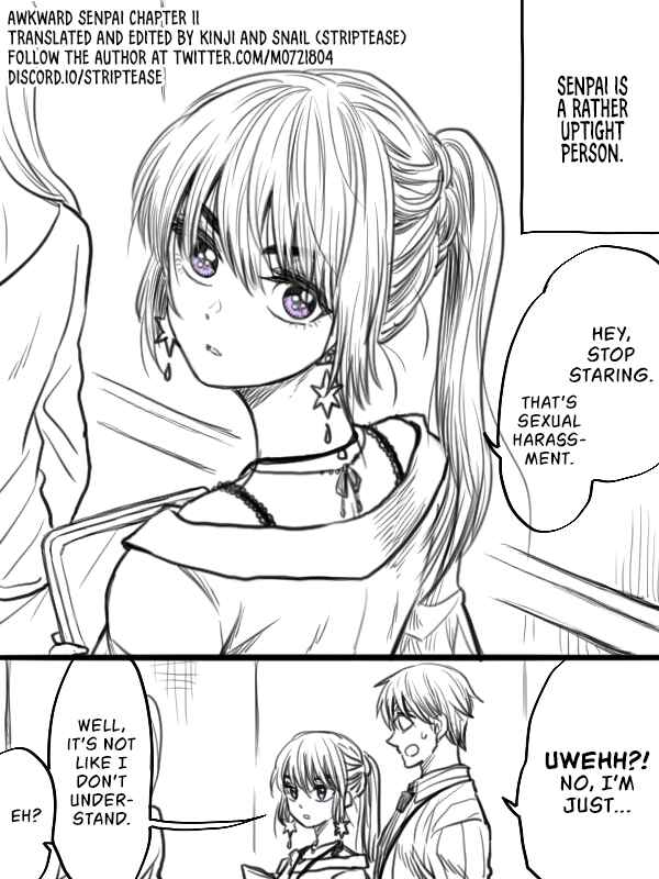Page 1 Chapter 11 Awkward Senpai (Webcomic)