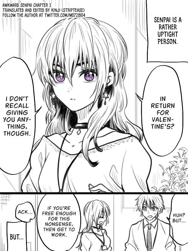 Page 1 Chapter 3 Awkward Senpai (Webcomic)