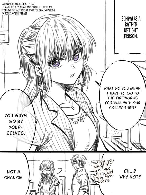 Page 1 Chapter 23 Awkward Senpai (Webcomic)