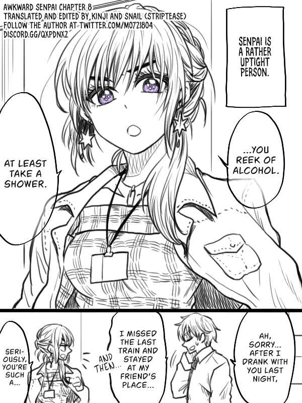 Page 1 Chapter 8 Awkward Senpai (Webcomic)