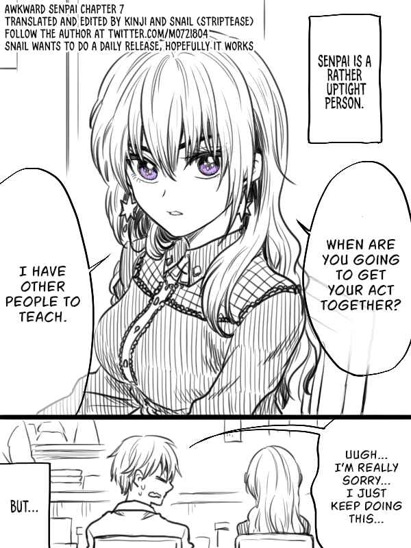 Page 1 Chapter 7 Awkward Senpai (Webcomic)