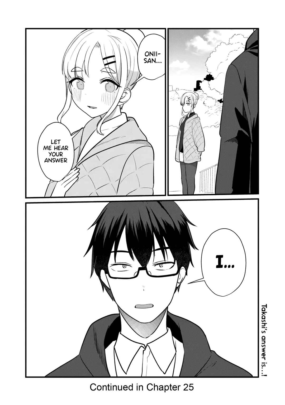 Page 23 Chapter 24 Omae Imouto ja Nakute Iinazuke datta no kayo!?