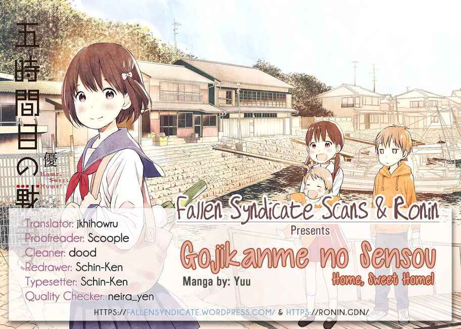 Page 1 Chapter 13 Gojikanme no Sensou - Home, Sweet Home!