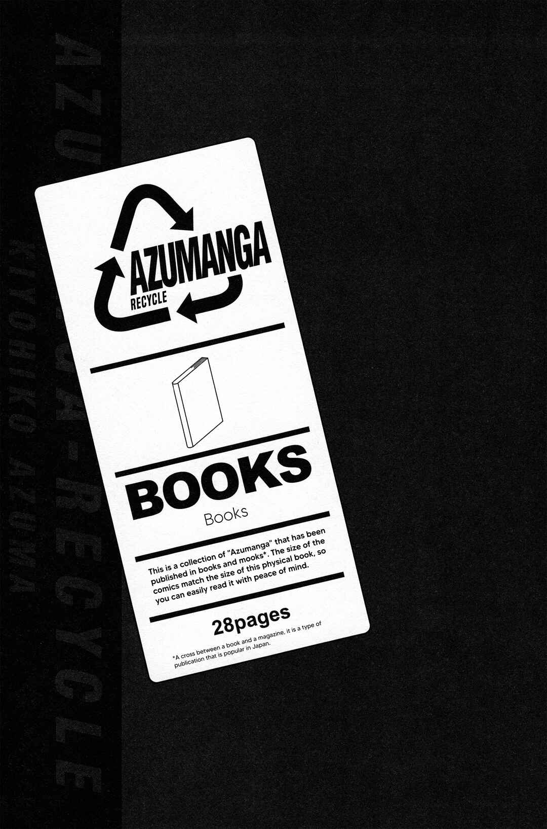 Page 1 Chapter 5 Azumanga Recycle