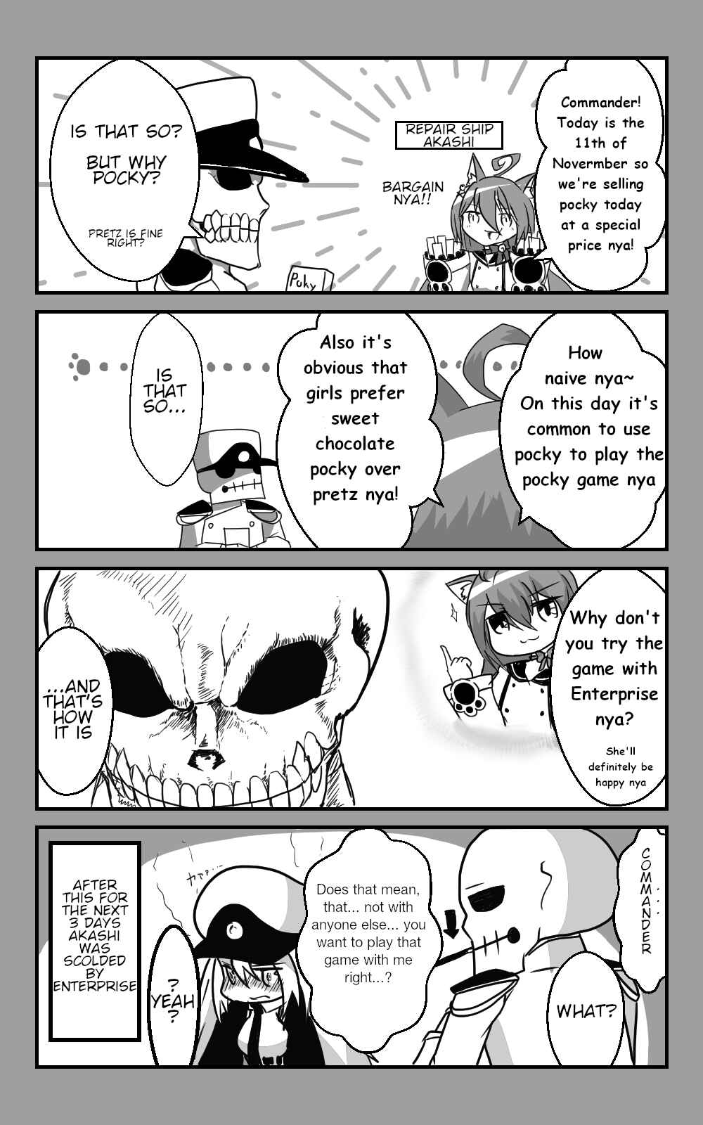 Page 4 Chapter 1 Azur Lane - Skeleton Commander And Enterprise (Doujinshi)
