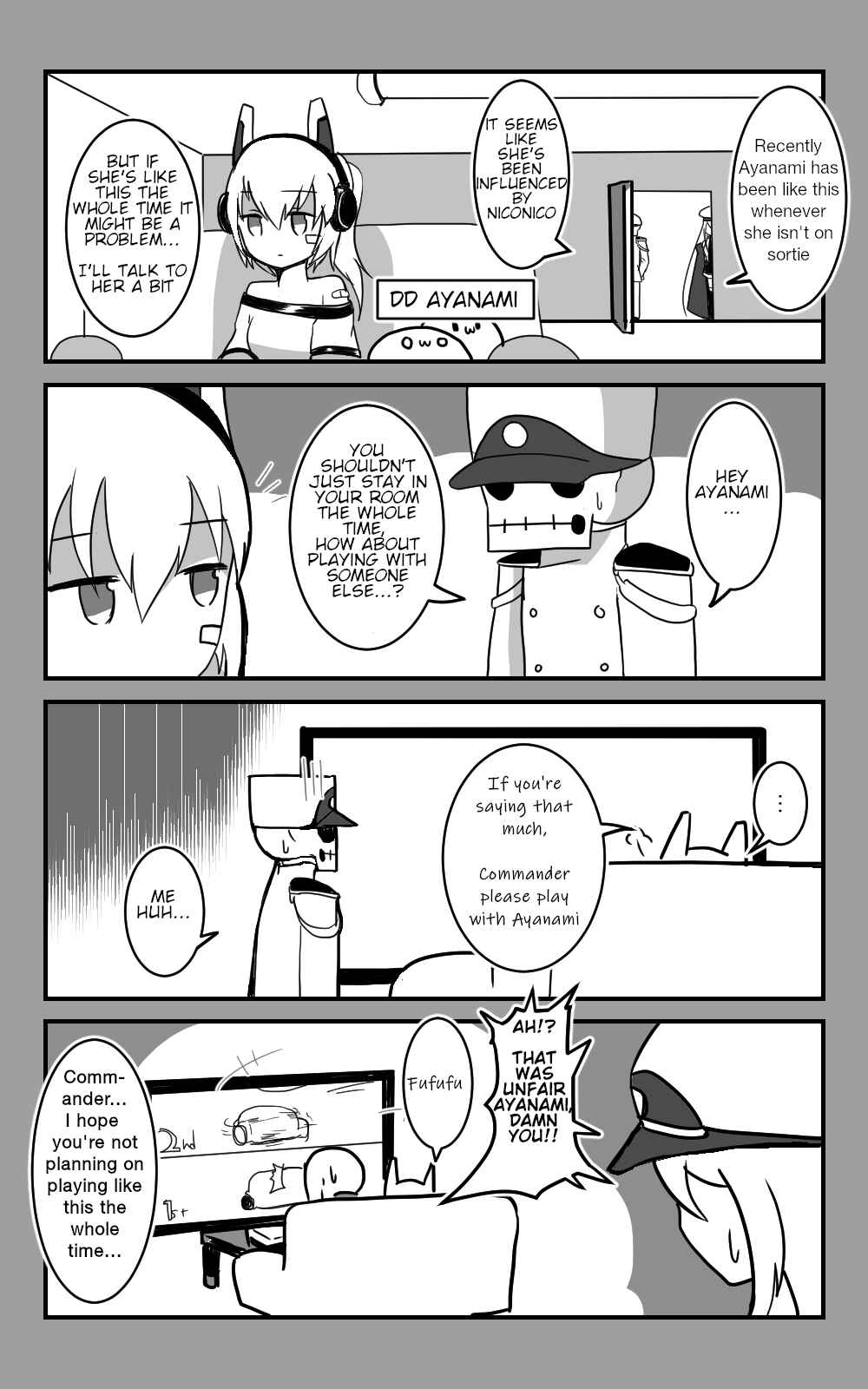 Page 1 Chapter 6 Azur Lane - Skeleton Commander And Enterprise (Doujinshi)