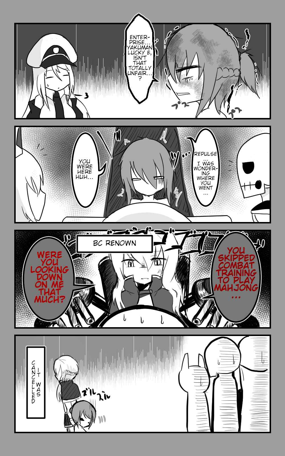 Page 7 Chapter 6 Azur Lane - Skeleton Commander And Enterprise (Doujinshi)