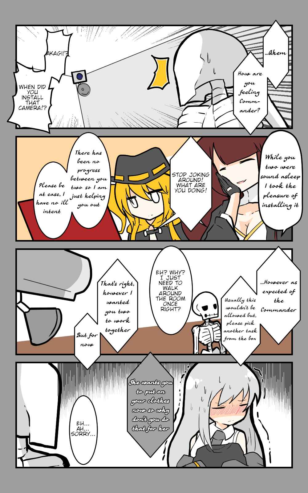 Page 5 Chapter 19 Azur Lane - Skeleton Commander And Enterprise (Doujinshi)