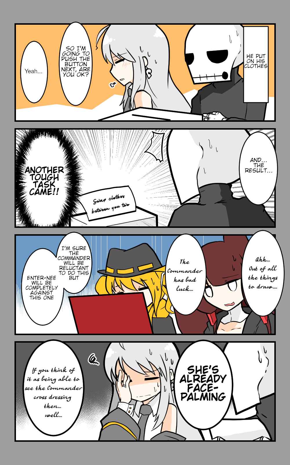 Page 6 Chapter 19 Azur Lane - Skeleton Commander And Enterprise (Doujinshi)