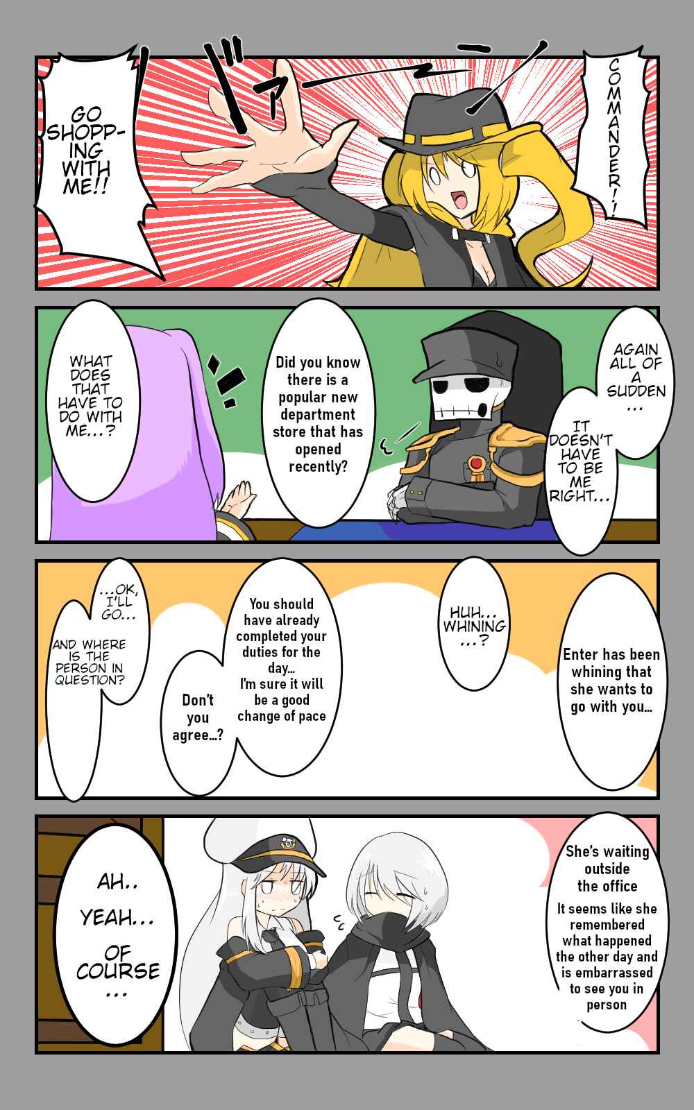 Page 1 Chapter 21 Azur Lane - Skeleton Commander And Enterprise (Doujinshi)