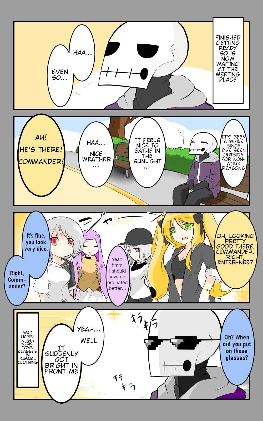Page 3 Chapter 21 Azur Lane - Skeleton Commander And Enterprise (Doujinshi)