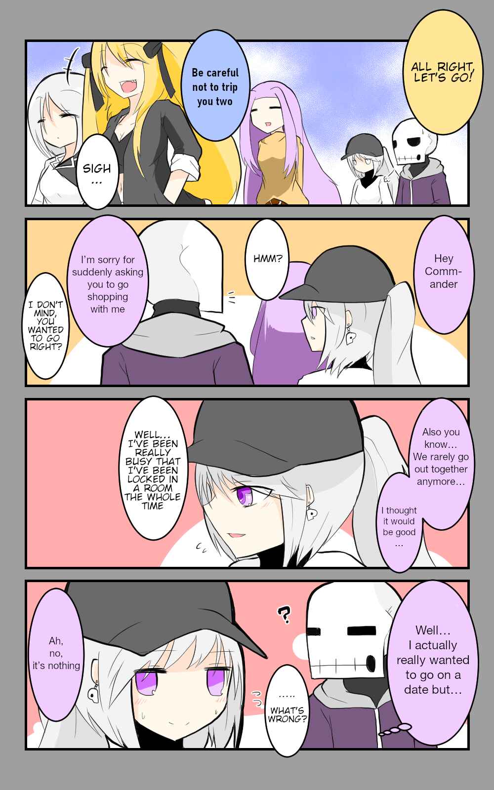 Page 4 Chapter 21 Azur Lane - Skeleton Commander And Enterprise (Doujinshi)