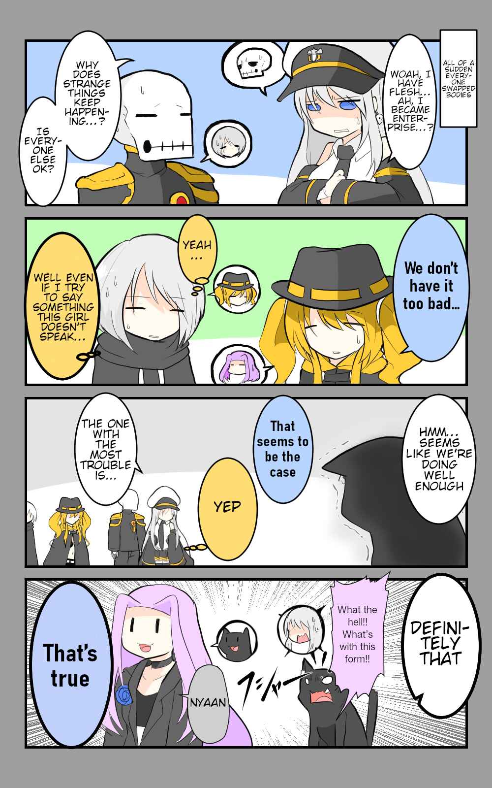 Page 1 Chapter 22 Azur Lane - Skeleton Commander And Enterprise (Doujinshi)
