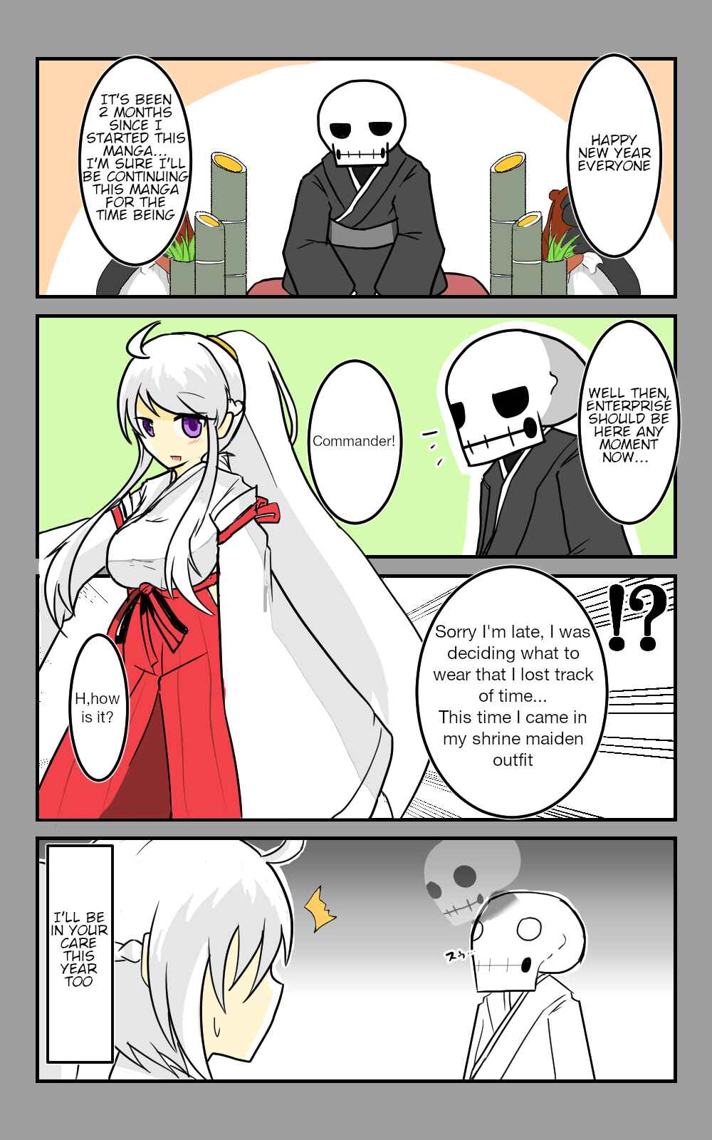 Page 1 Chapter 11 Azur Lane - Skeleton Commander And Enterprise (Doujinshi)