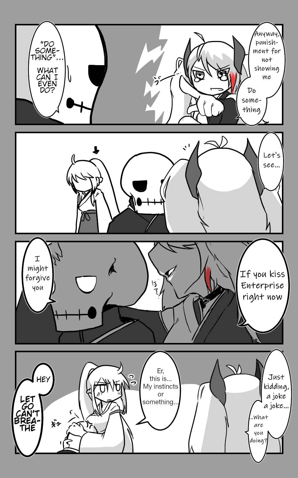 Page 4 Chapter 11 Azur Lane - Skeleton Commander And Enterprise (Doujinshi)