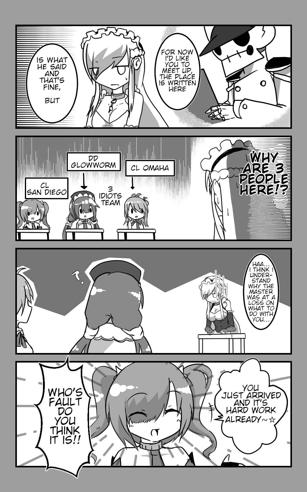 Page 2 Chapter 4 Azur Lane - Skeleton Commander And Enterprise (Doujinshi)