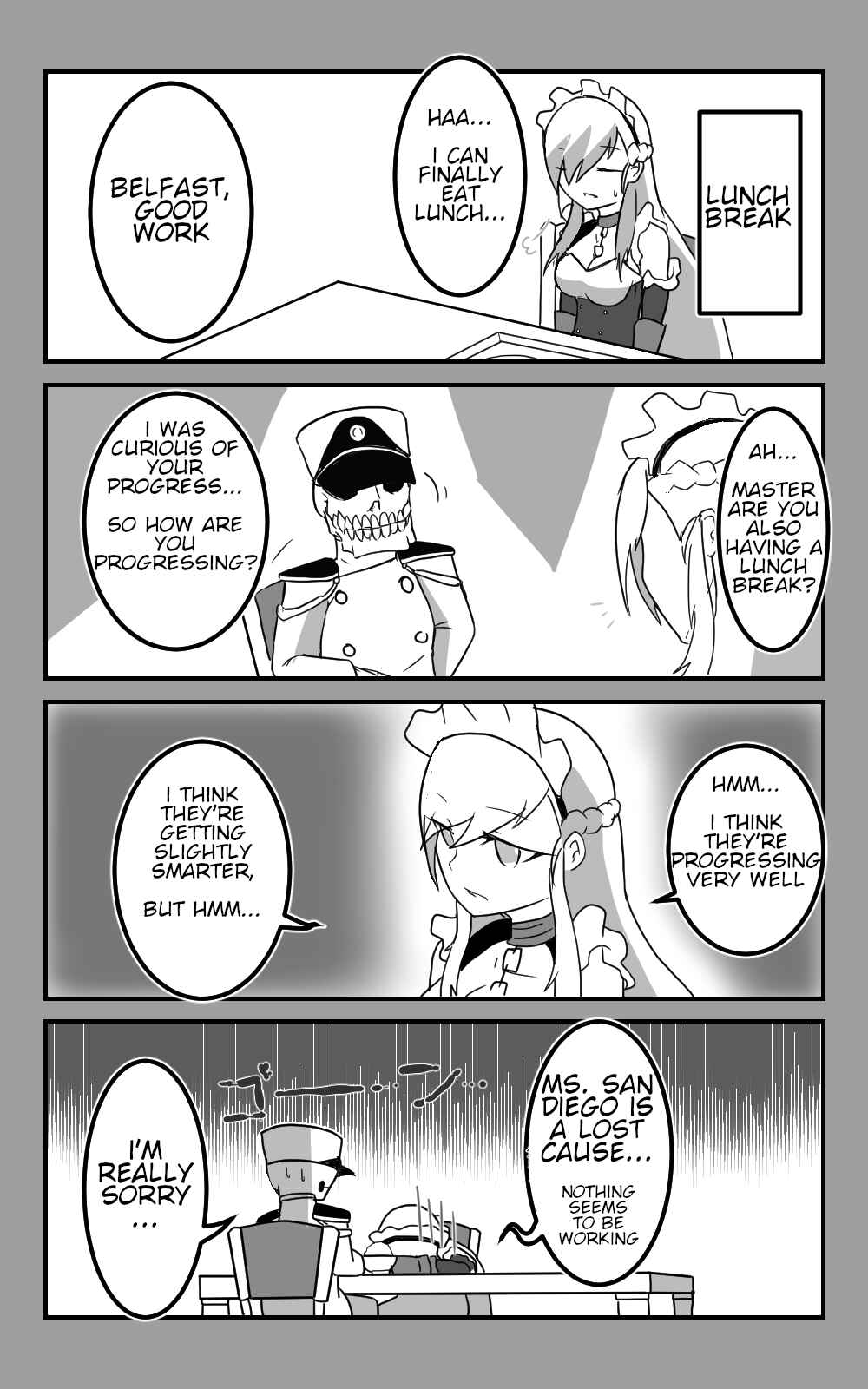 Page 4 Chapter 4 Azur Lane - Skeleton Commander And Enterprise (Doujinshi)