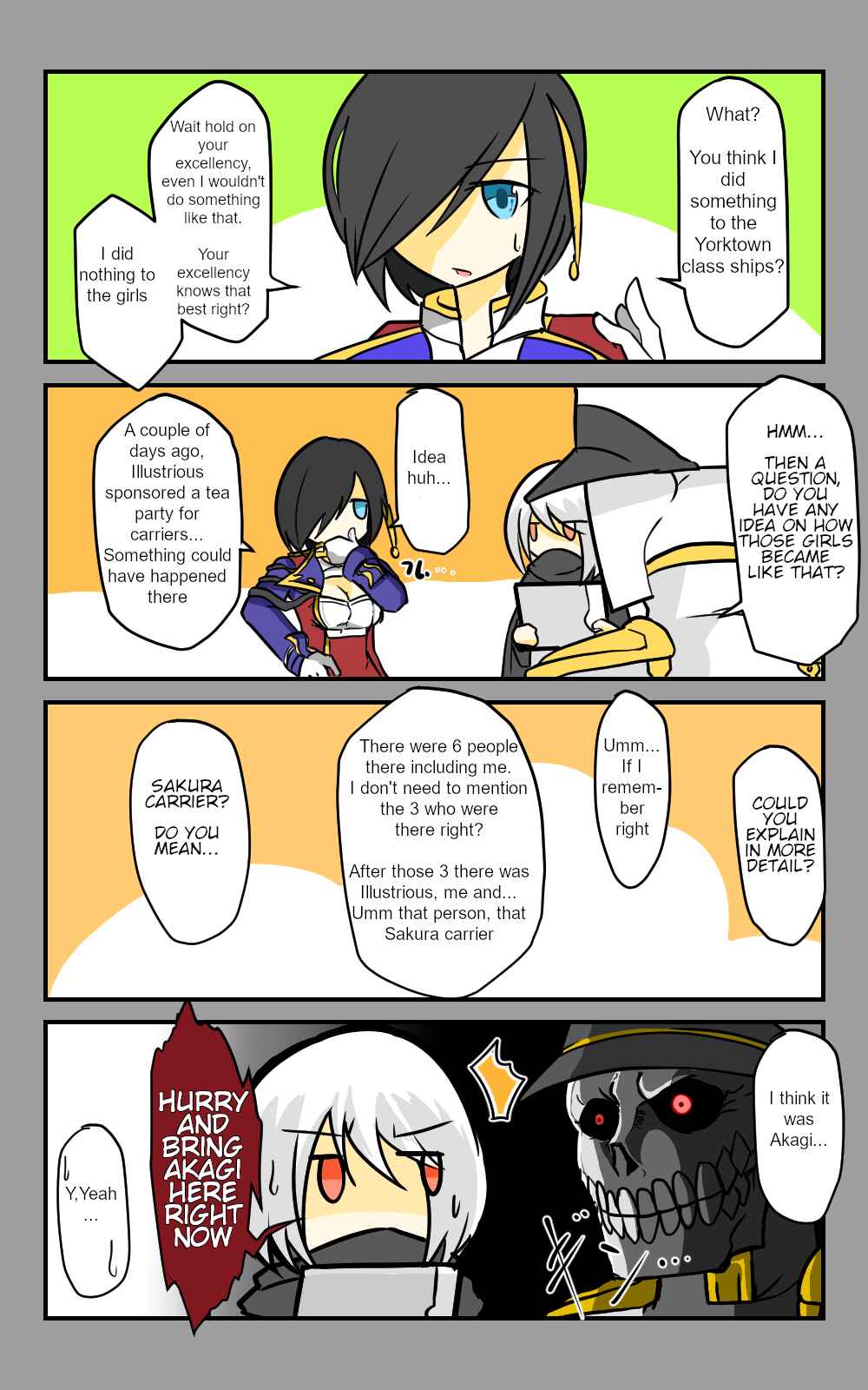 Page 4 Chapter 16 Azur Lane - Skeleton Commander And Enterprise (Doujinshi)