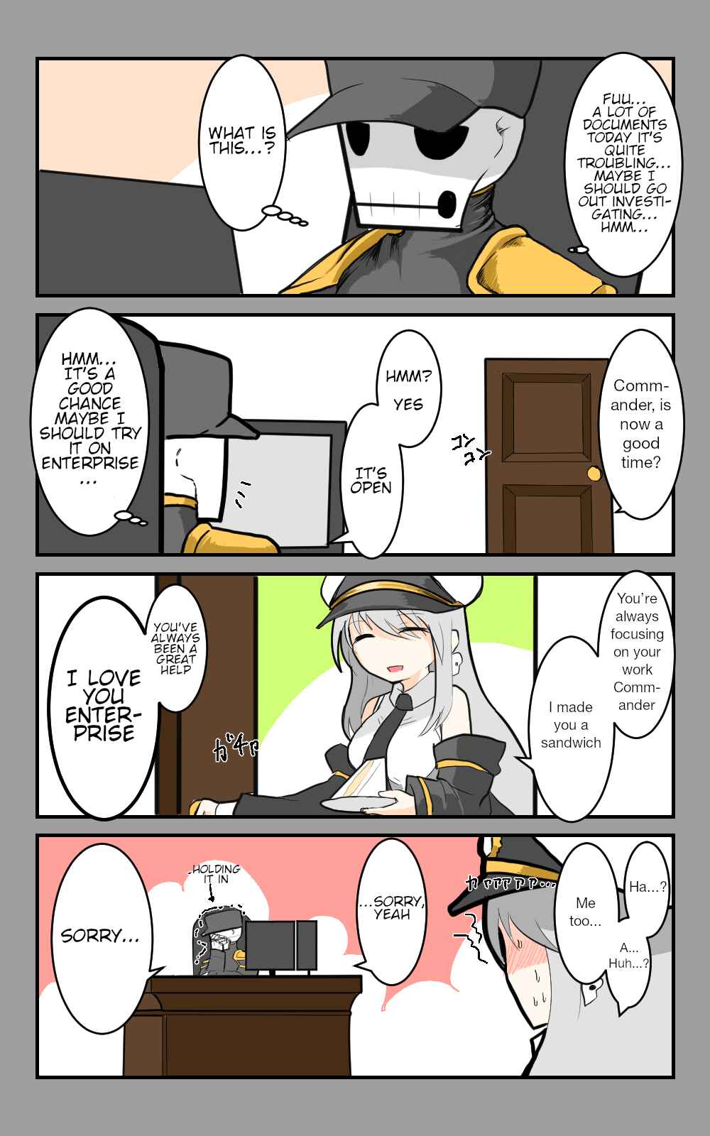 Page 1 Chapter 20 Azur Lane - Skeleton Commander And Enterprise (Doujinshi)