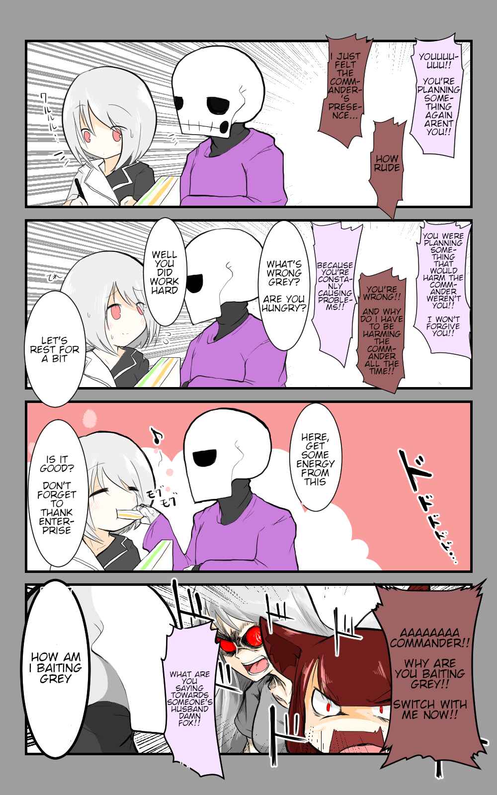 Page 6 Chapter 23 Azur Lane - Skeleton Commander And Enterprise (Doujinshi)