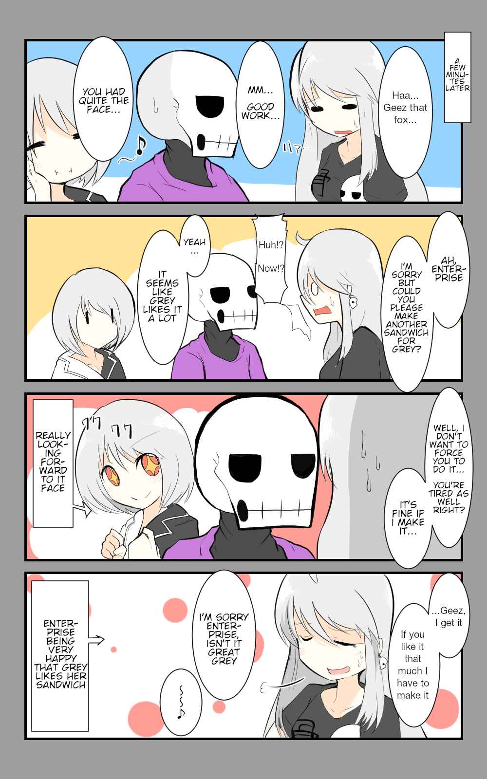 Page 8 Chapter 23 Azur Lane - Skeleton Commander And Enterprise (Doujinshi)