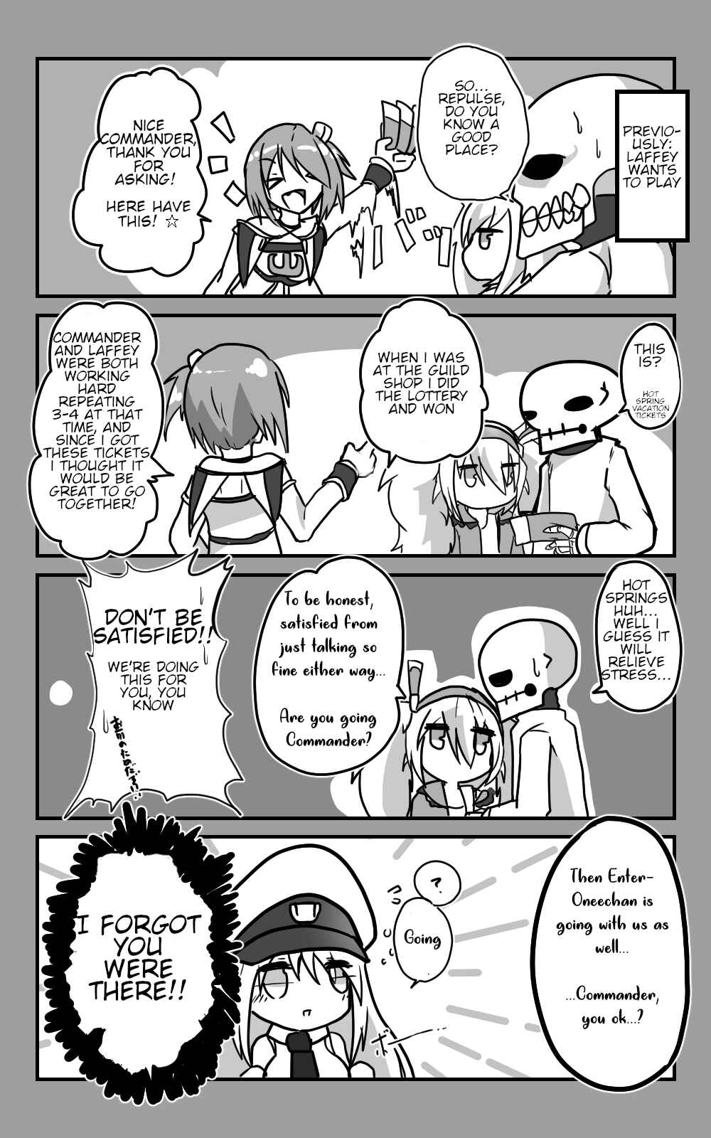 Page 2 Chapter 3 Azur Lane - Skeleton Commander And Enterprise (Doujinshi)