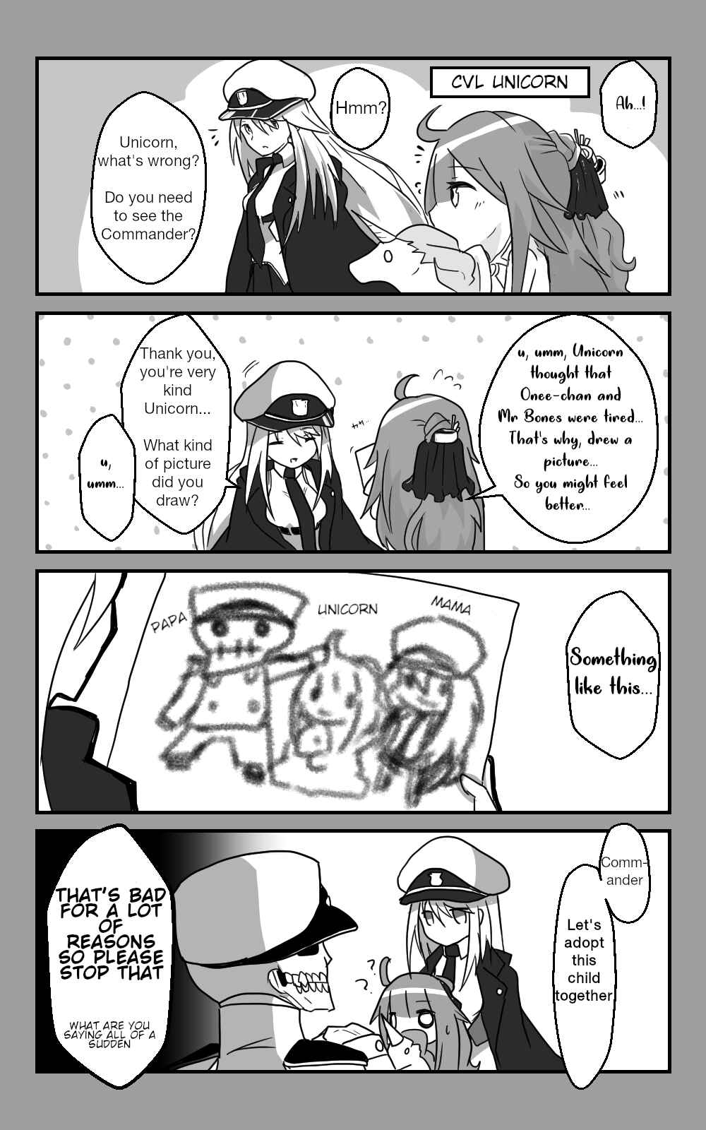 Page 2 Chapter 2 Azur Lane - Skeleton Commander And Enterprise (Doujinshi)